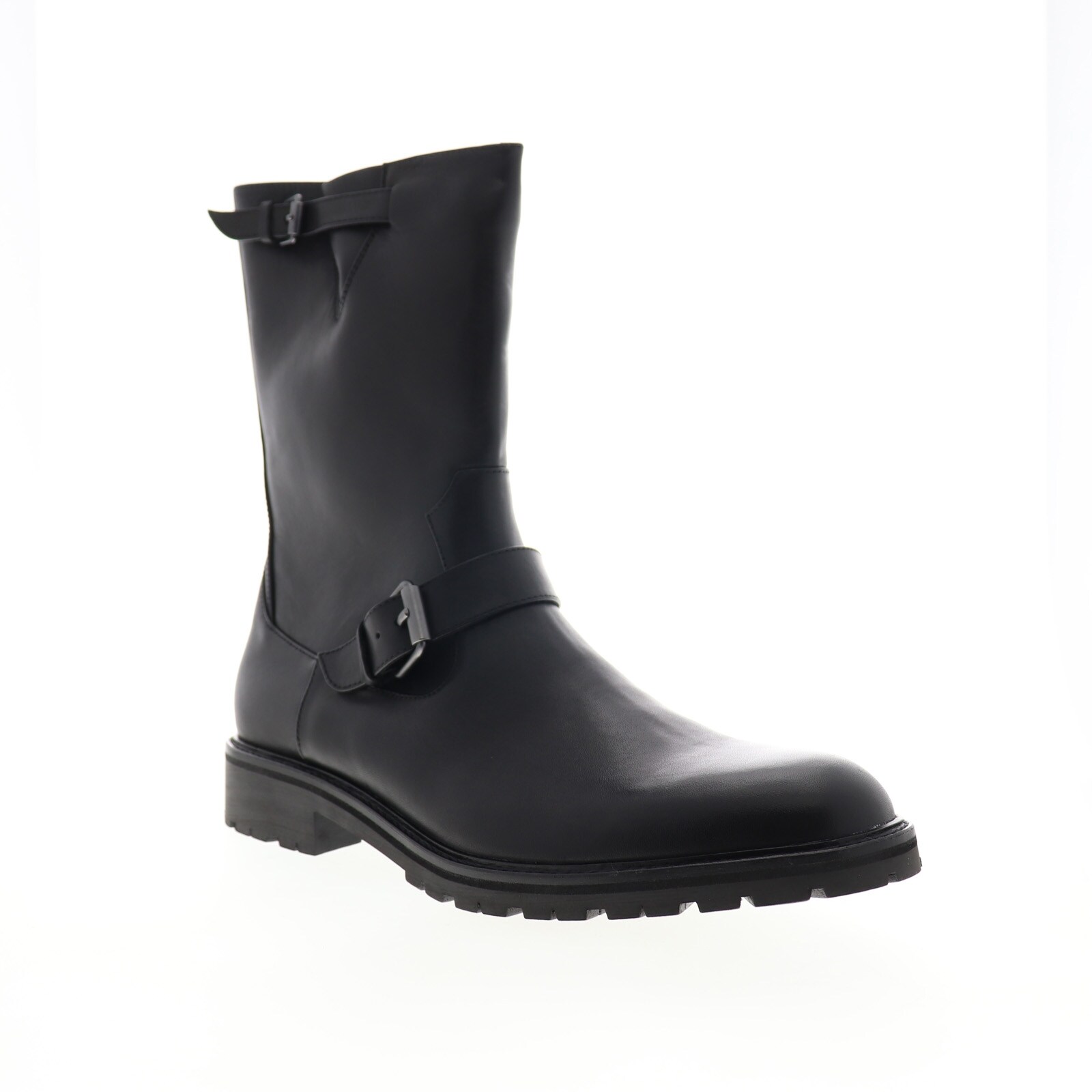 mens black casual dress boots