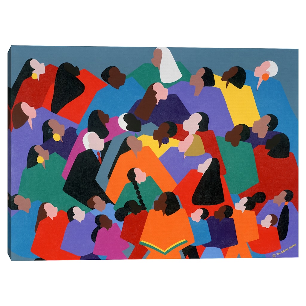 Brilliance by Synthia SAINT JAMES Canvas Art Print