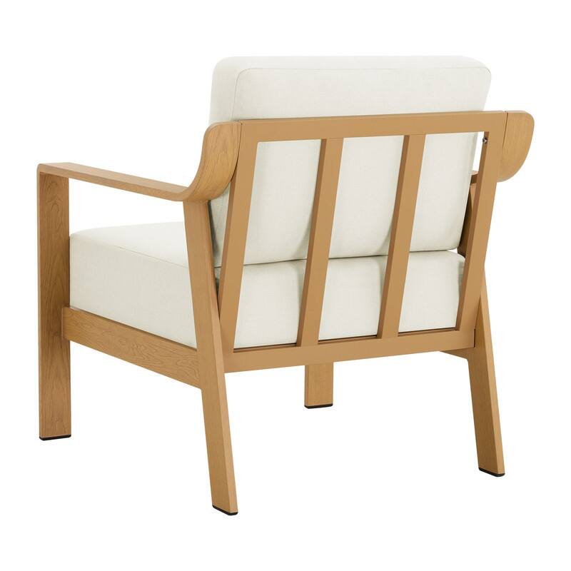 Spruce & Spring Outdoor Patio Furniture Set Aluminum Sofa Accent Chair