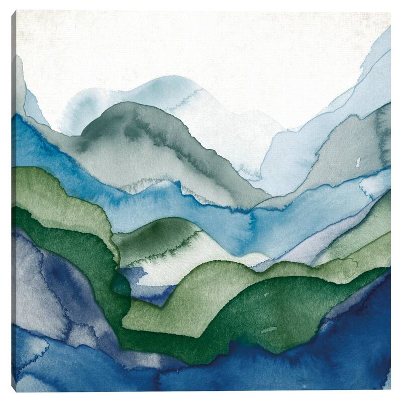 Emerald Quartz A by GI ArtLab Canvas Art Print