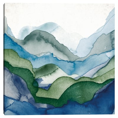 Emerald Quartz A by GI ArtLab Canvas Art Print