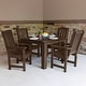 preview thumbnail 9 of 20, Lehigh 5-Piece Outdoor Dining Set - 42" x 42" Table, Dining-height