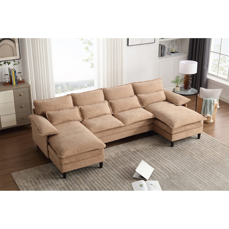 U Shaped Modular Sectional Sofa Couch