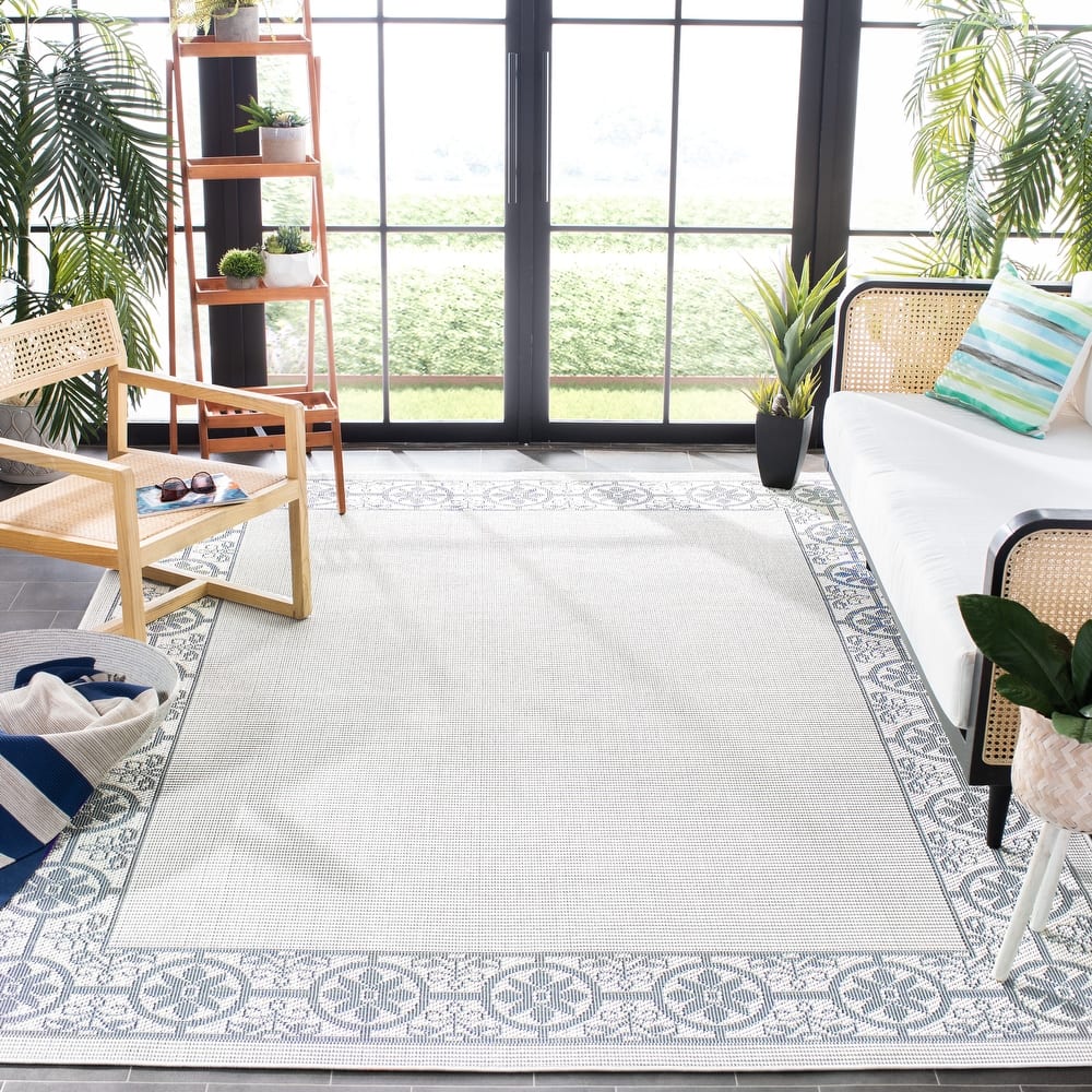 SAFAVIEH Bermuda Washable Aliete Indoor/ Outdoor Waterproof Rug