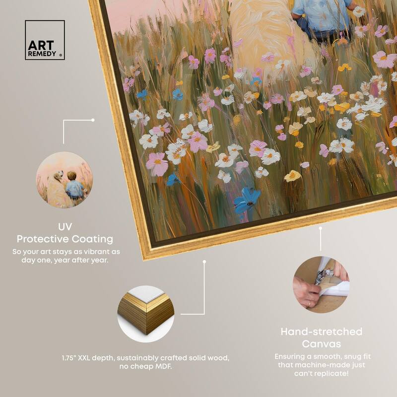 Sunset Companions Canvas by Art Remedy