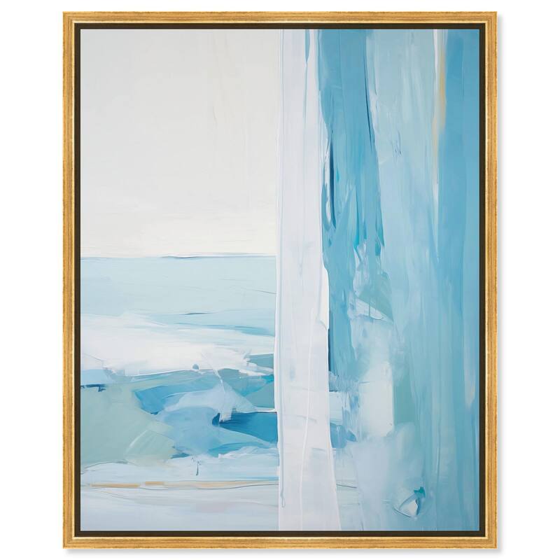 Transcendent Tides II Canvas by Art Remedy - 16" x 20" - Gold
