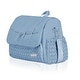 preview thumbnail 7 of 22, Hannah & Sophia Belle Convertible Diaper Backpack & Messenger Bag Moonmist Blue