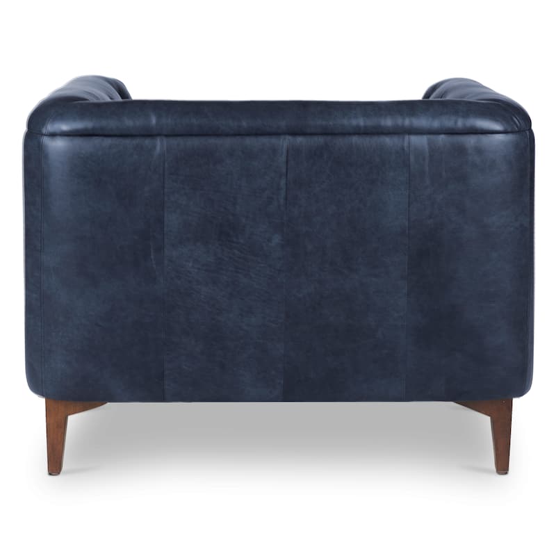 Poly & Bark Essex Lounge Chair (Set of 2) - Genuine Italian Leather