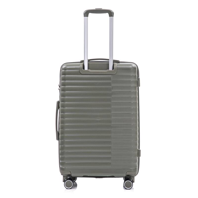 14IN 20IN 24IN 28IN 4 pcs/set in PP Spinner Wheel Luggage, Carry on Suitcase, Iron Pull Rod, Combination Password Lock