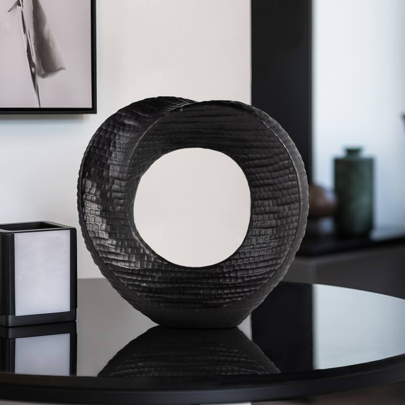 Sagebrook Home Modern Stoneware Ceramic Decorative Object