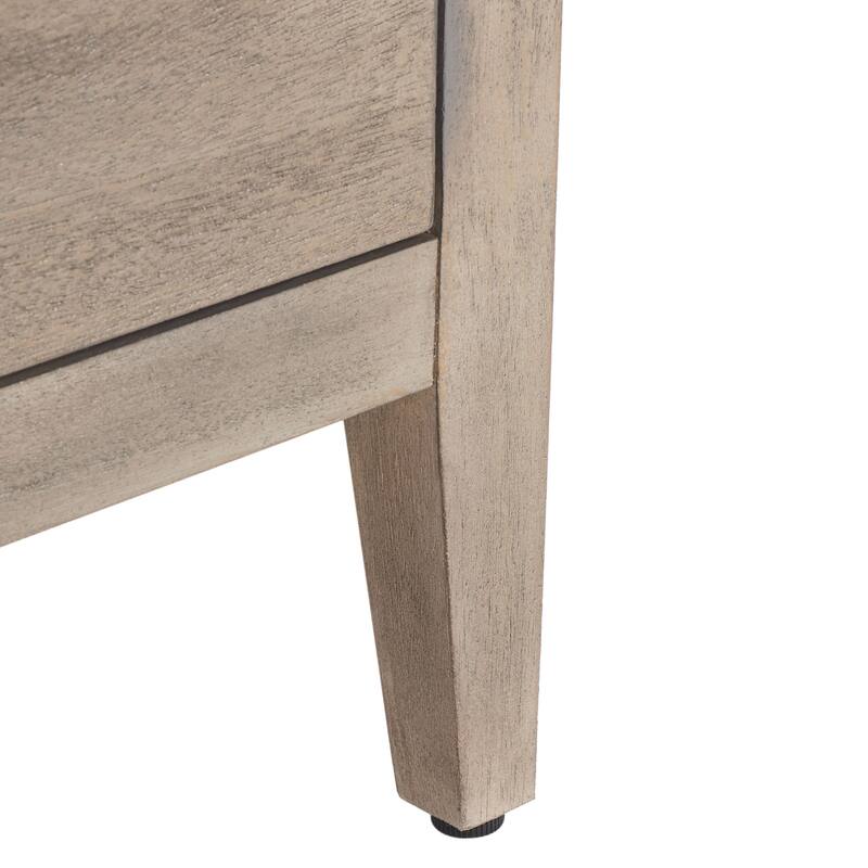 SAFAVIEH Couture Sija 3-Drawer Wood Nightstand