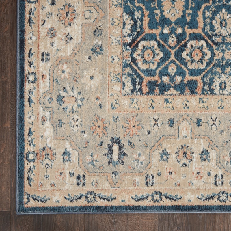 Malta Vintage Bordered Area Rug