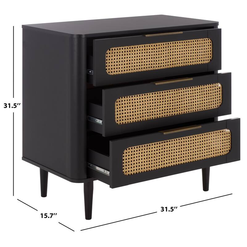 SAFAVIEH Home Brey 3-Drawer Chest