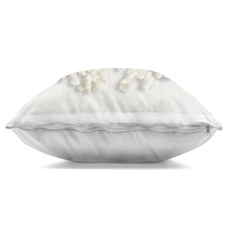 Stupell Aquatic Neutral Coral Decorative Printed Throw Pillow Design by Caroline Kelly