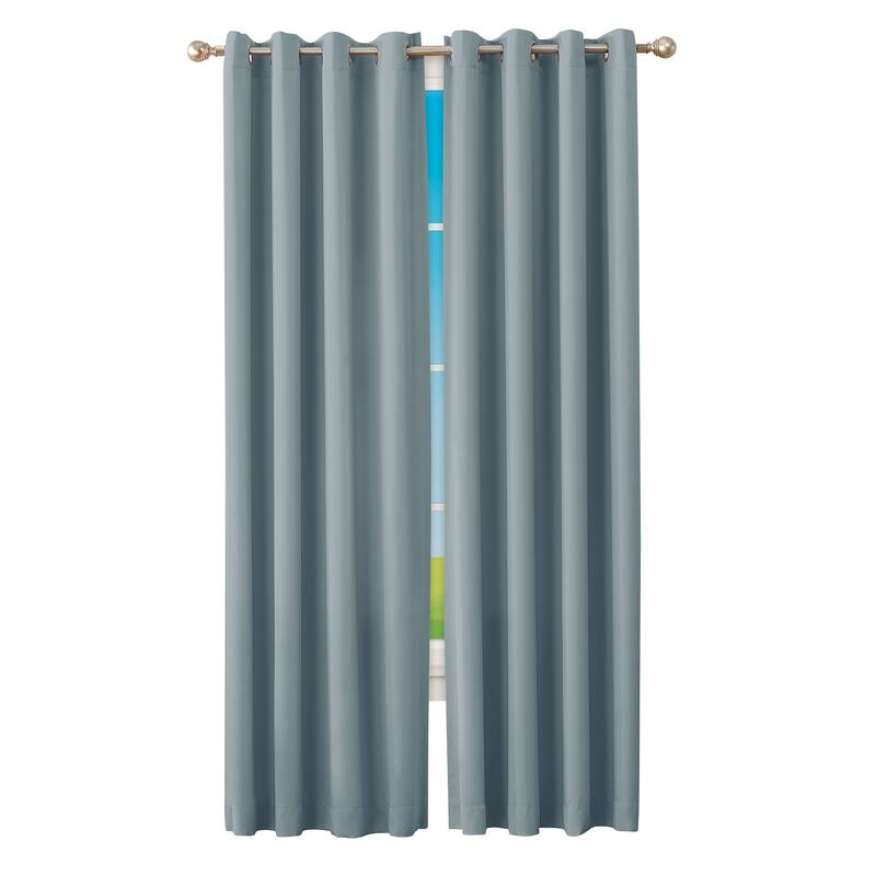 Madison Room Darkening Energy-Saving Curtain Panel