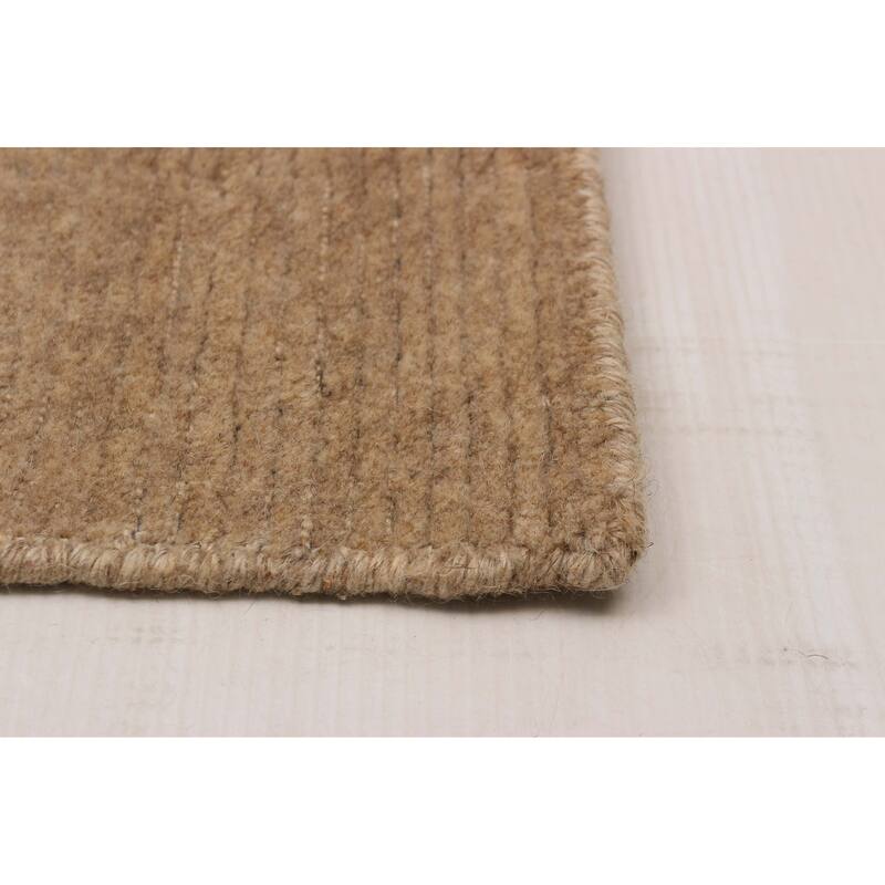 Kashkuli Gabbeh Tan Rug 8'1" x 11'2" - 8'1 x 11'2