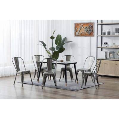 Industrial Armless Chair