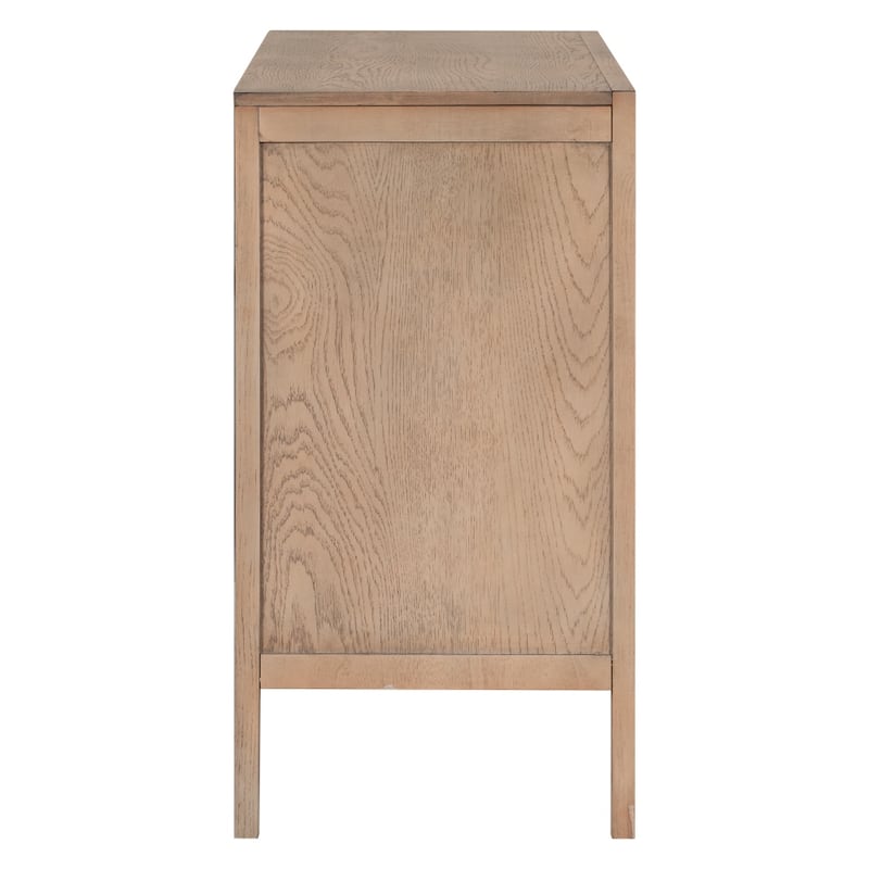 Wooden Cabinet with 2 Metal handles and 2 Doors