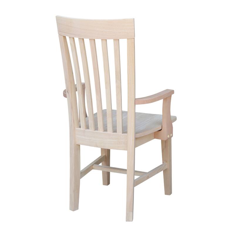 International Concepts Tall Mission Chair with Arms