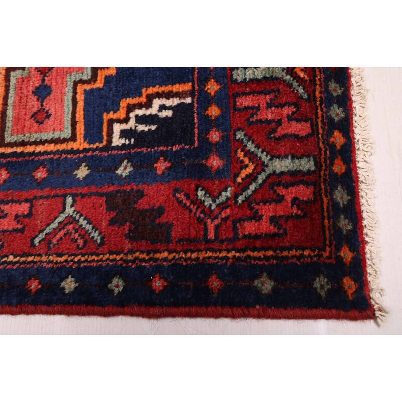 ECARPETGALLERY Hand-knotted Konya Anatolian Dark Navy Wool Rug - 4'0 x 7'5