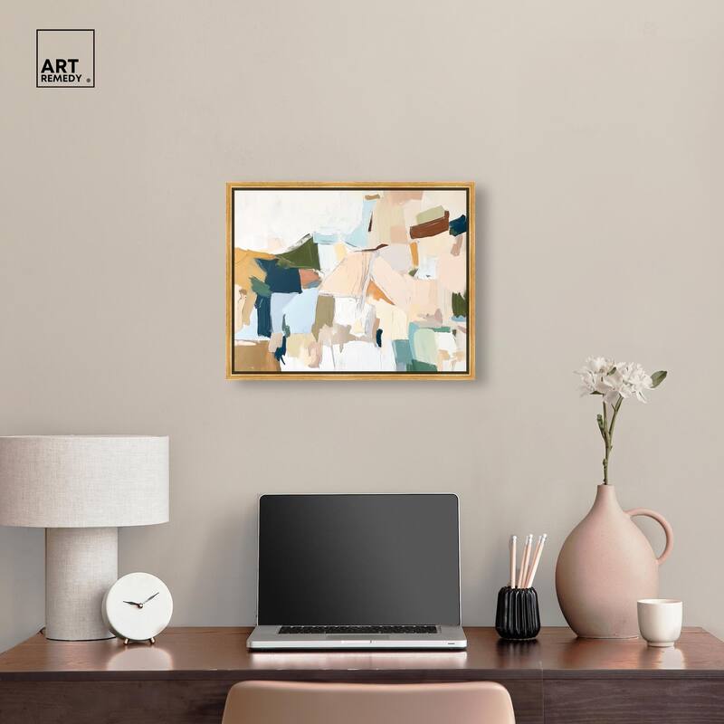Pastel Mixture Canvas by Art Remedy
