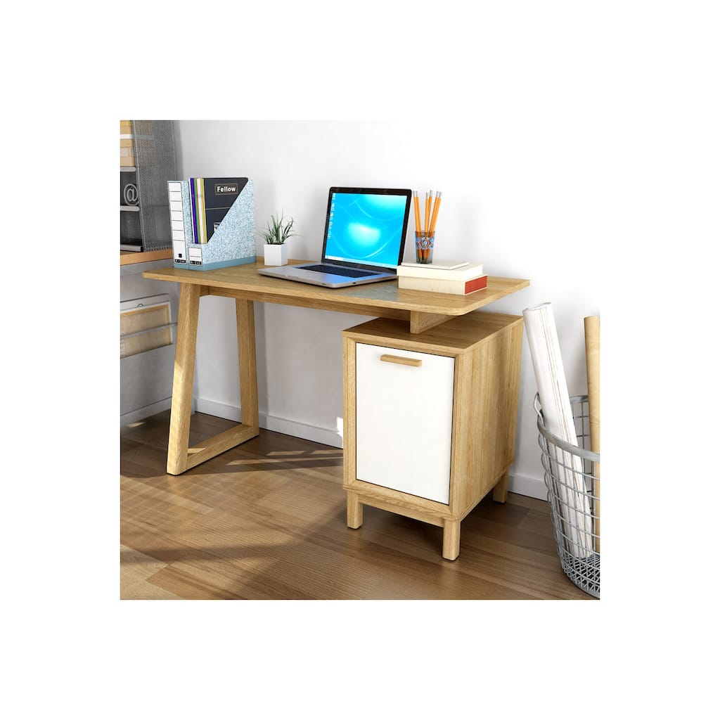 47" Writing Desk - Compact Home Office Computer Study Laptop Table