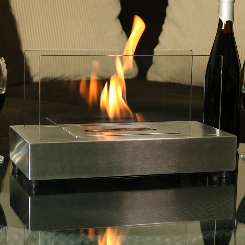 Shop Sunnydaze Stainless Steel El Fuego Ventless Tabletop