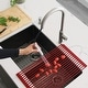 preview thumbnail 35 of 54, STYLISH Multipurpose Over Sink Roll-Up Dish Drying Rack