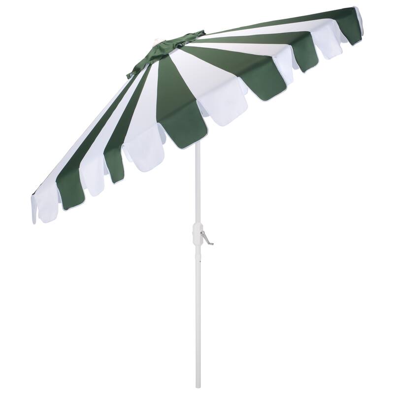 SAFAVIEH Outdoor Living Meze 9ft Crank Umbrella