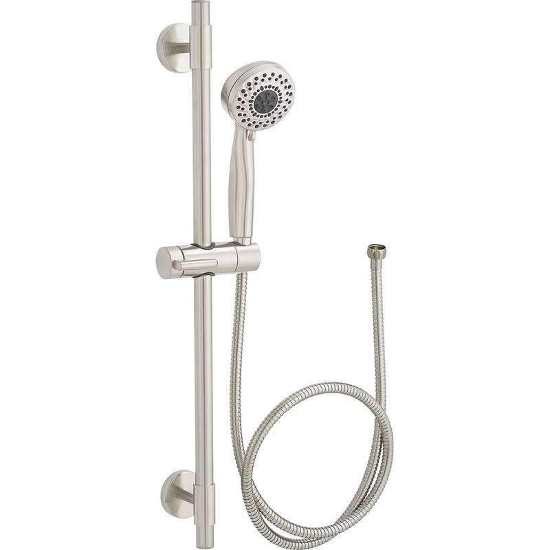 PROFLO 1.8 GPM Multi Function Hand Shower Package - Includes Slide Bar