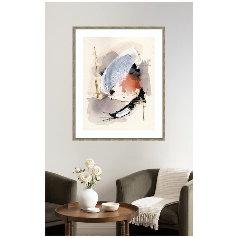 Kate and Laurel Framed Art Urban Wanderer 2 by Xizhou Xie