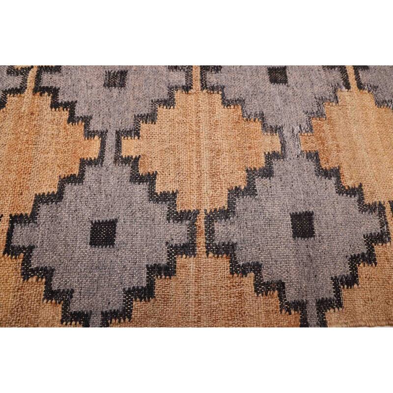 ECARPETGALLERY Flat-Weave Palas Denizli Tan Kilim - 5'3 x 7'8