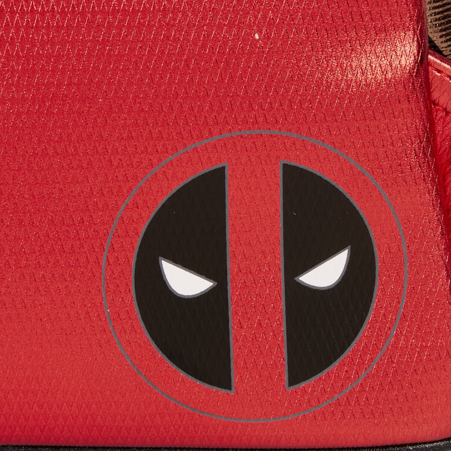 Marvel Deadpool Cosplay Mini Backpack Metallic Design - Collectible Fan Gear Deadpool Cosplay Merc With A Mouth Marvel Loungefly Mini  main image 2