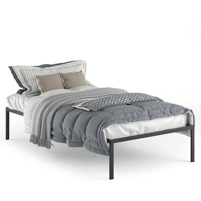 Costway 14 Inch Heavy Duty Metal Platform Bed Frame Steel Slat