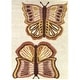 preview thumbnail 7 of 8, Mod-Tod Sofia Kids Butterfly Shag Area Rug