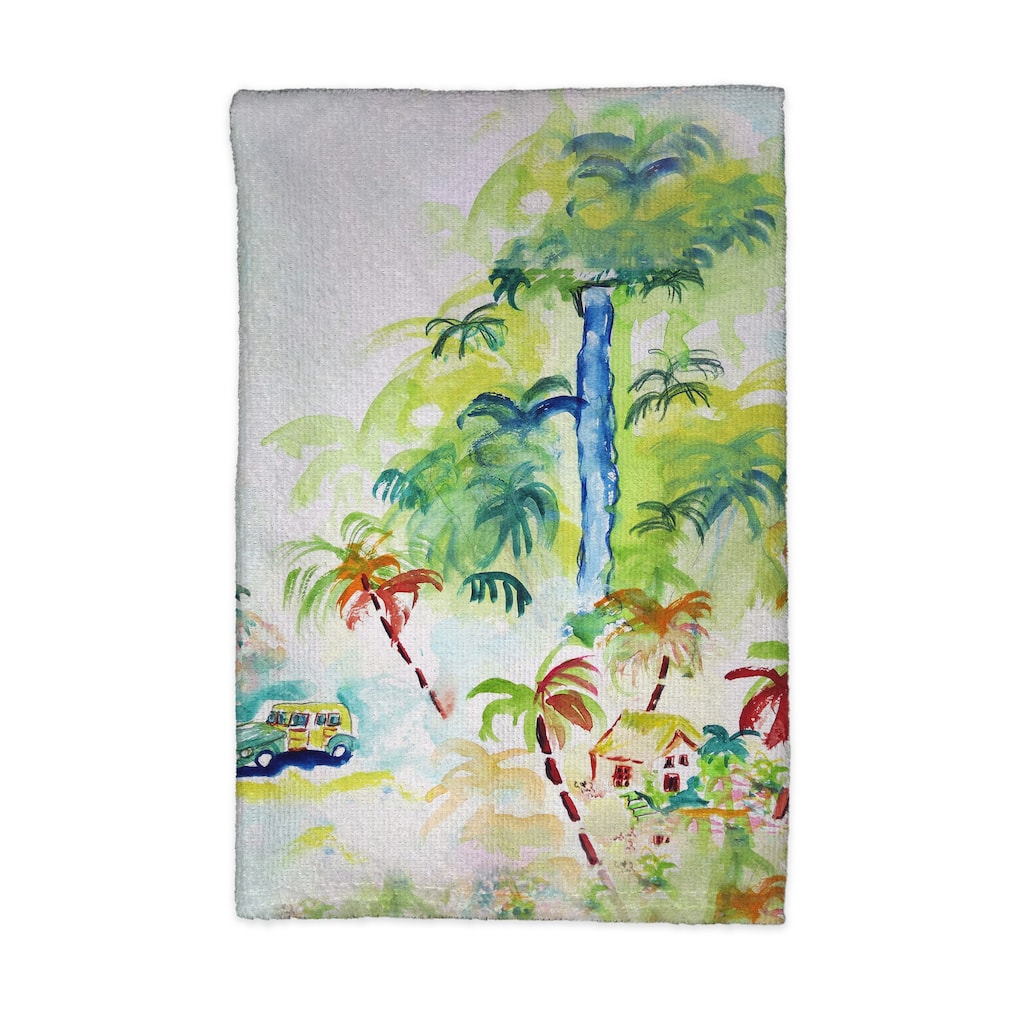 Colorful Palms Kitchen Towel - 16x25