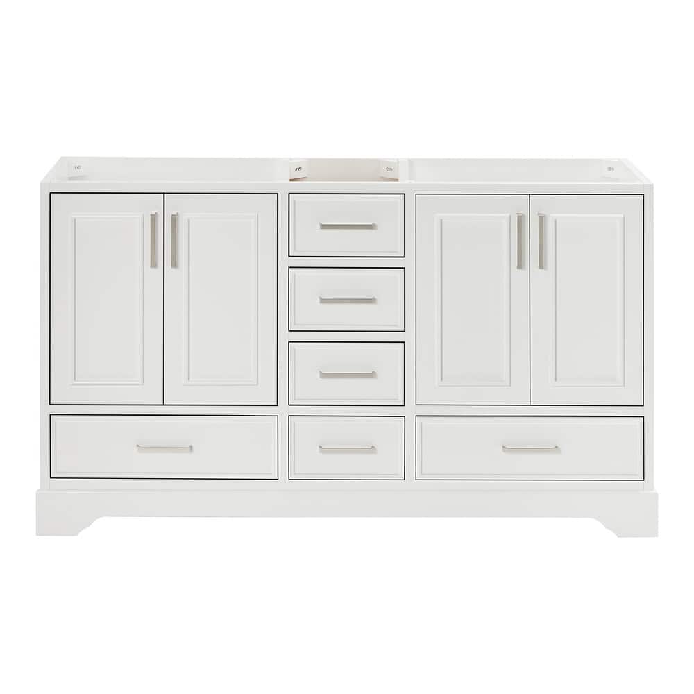 Ariel M060D-BC Stafford 61" Double Free Standing Vanity Cabinet Only