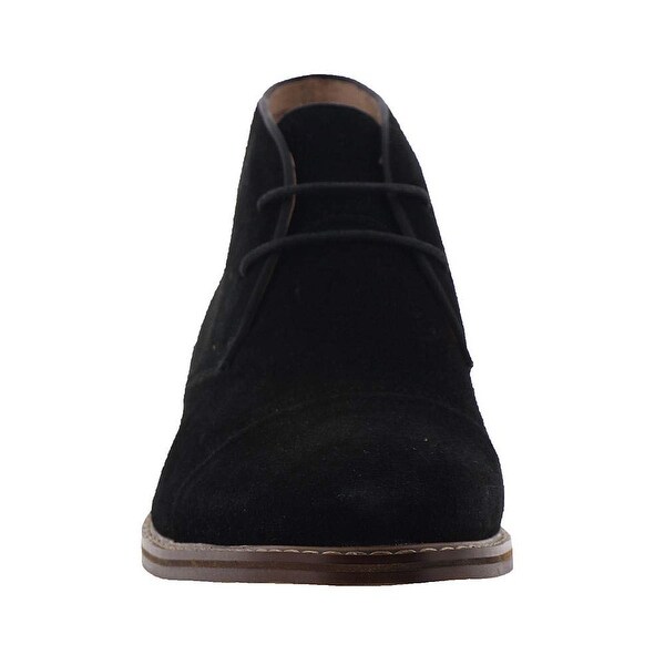 Stacy Adams Mens Avery Suede Round Toe 