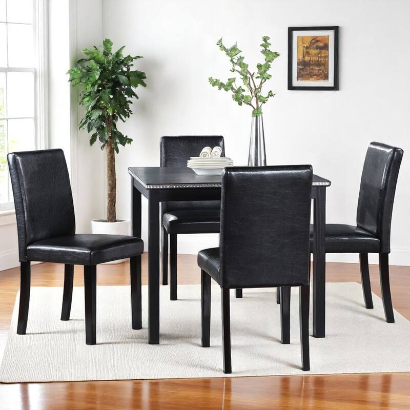 KISRAIS 5 Piece Counter Height Dining Set
