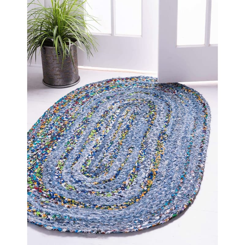 Braided Slin Collection Area Rug