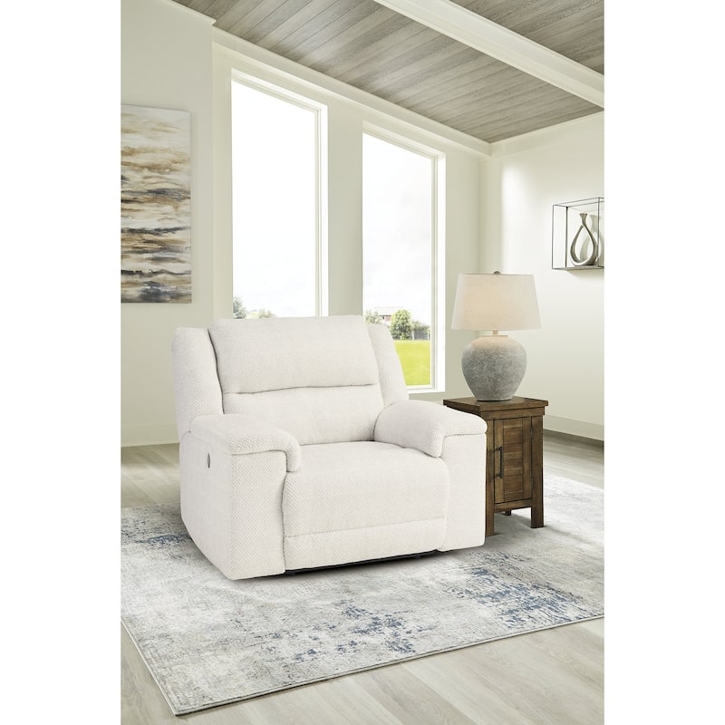 Signature Design by Ashley Keensburg Linen Oversized Power Recliner