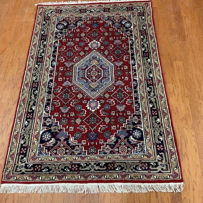 HERAT ORIENTAL Hand-knotted Medallion Bidjar Wool Rug - 4x6