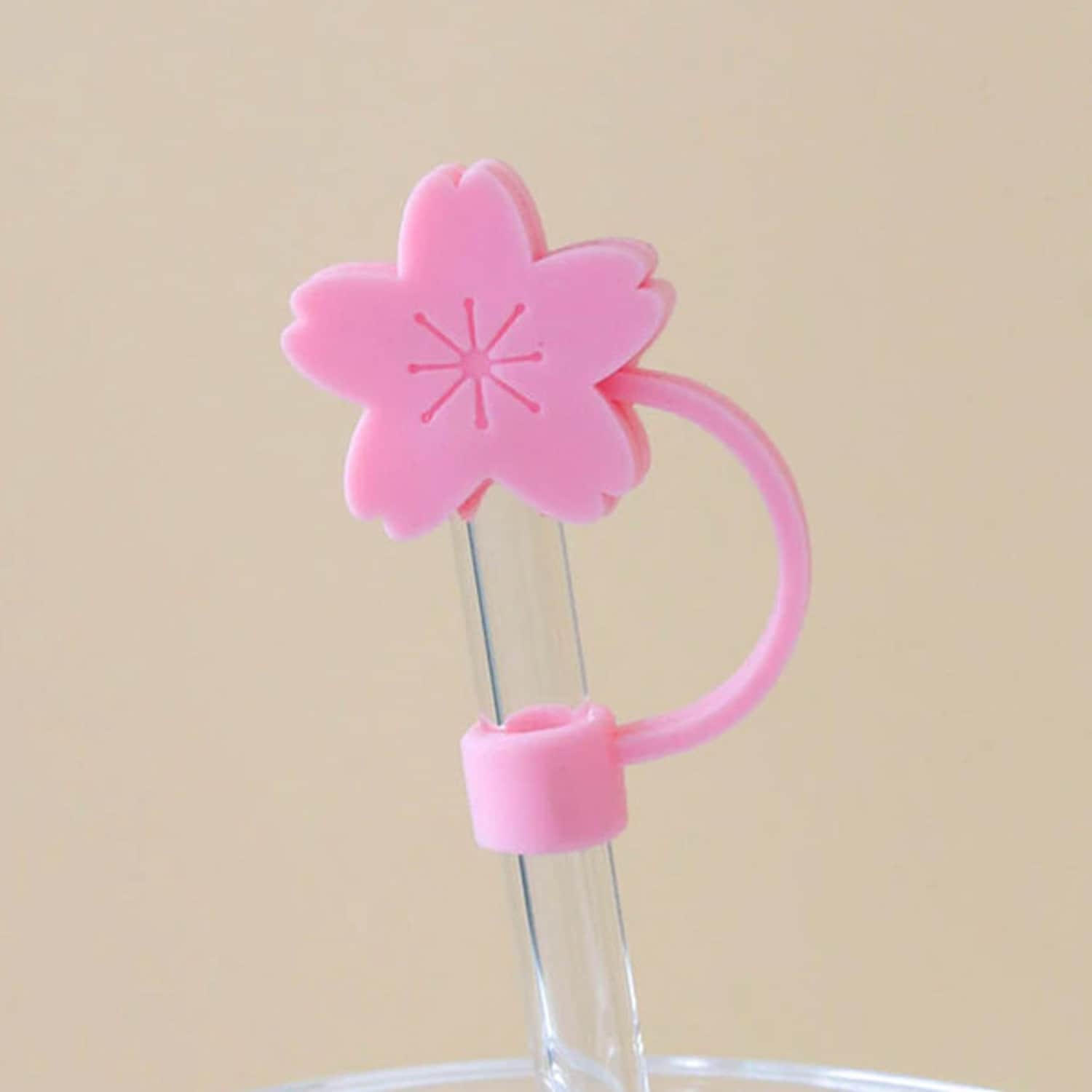 Cute Reusable Straw Cover Tips