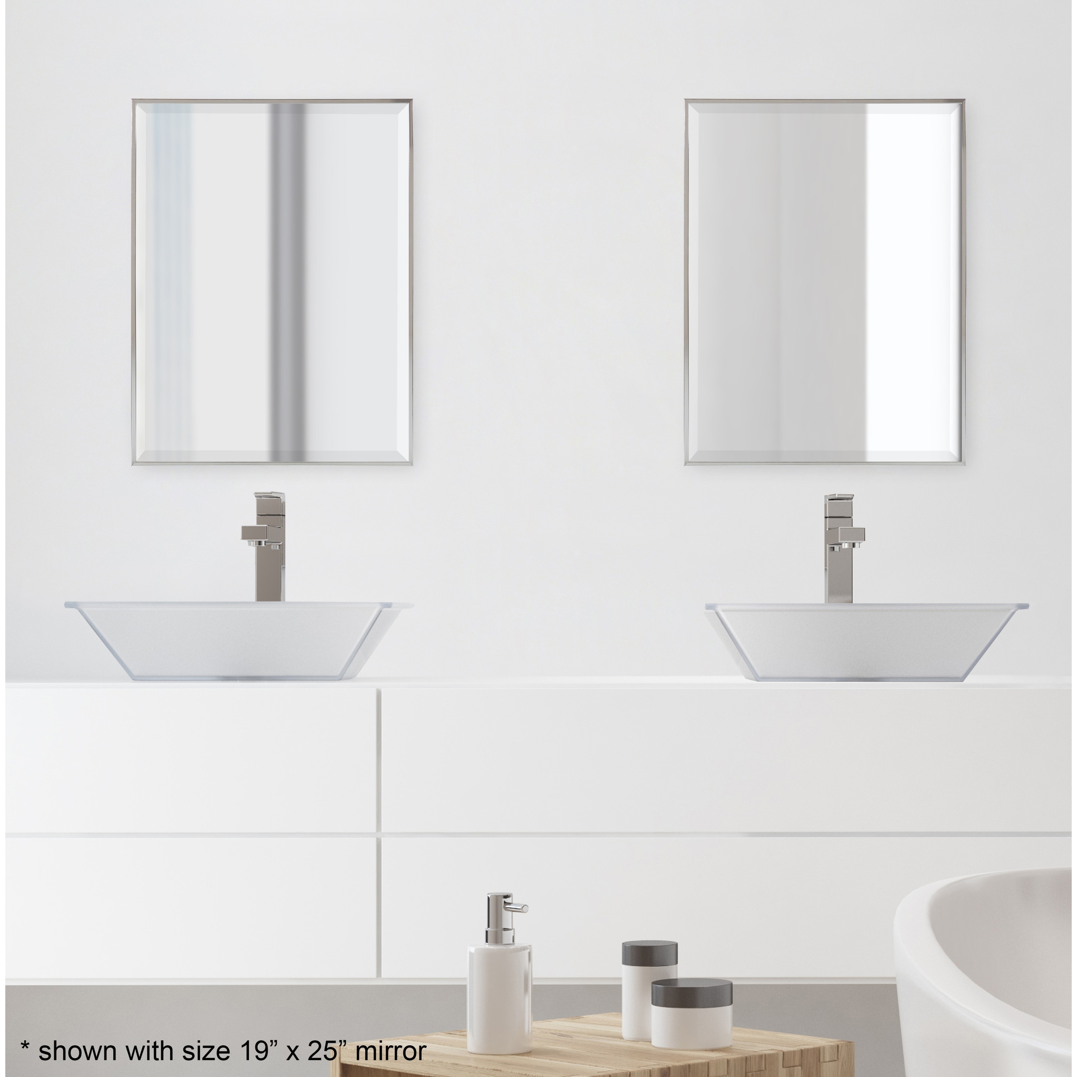 Shop Rhodes Framed Decorative Rectangle Wall Mirror Overstock
