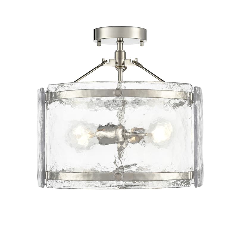 Millennium Lighting 47002 Bennetti 2 Light 15" Wide Semi-flush Drum