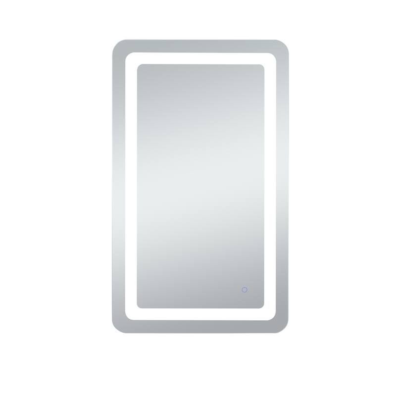 Elegant Lighting MRE32040 Genesis 20" W x 40" H Transitional - Glossy White