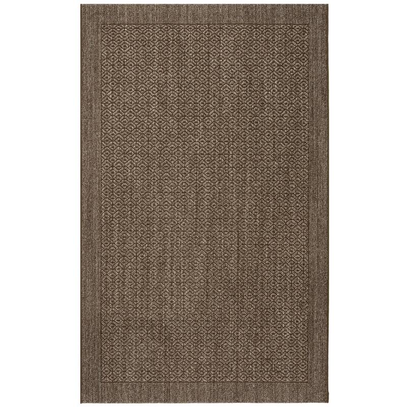 SAFAVIEH Palm Beach Bronagh Modern Sisal Rug - 4' x 6' - Silver - Rectangle