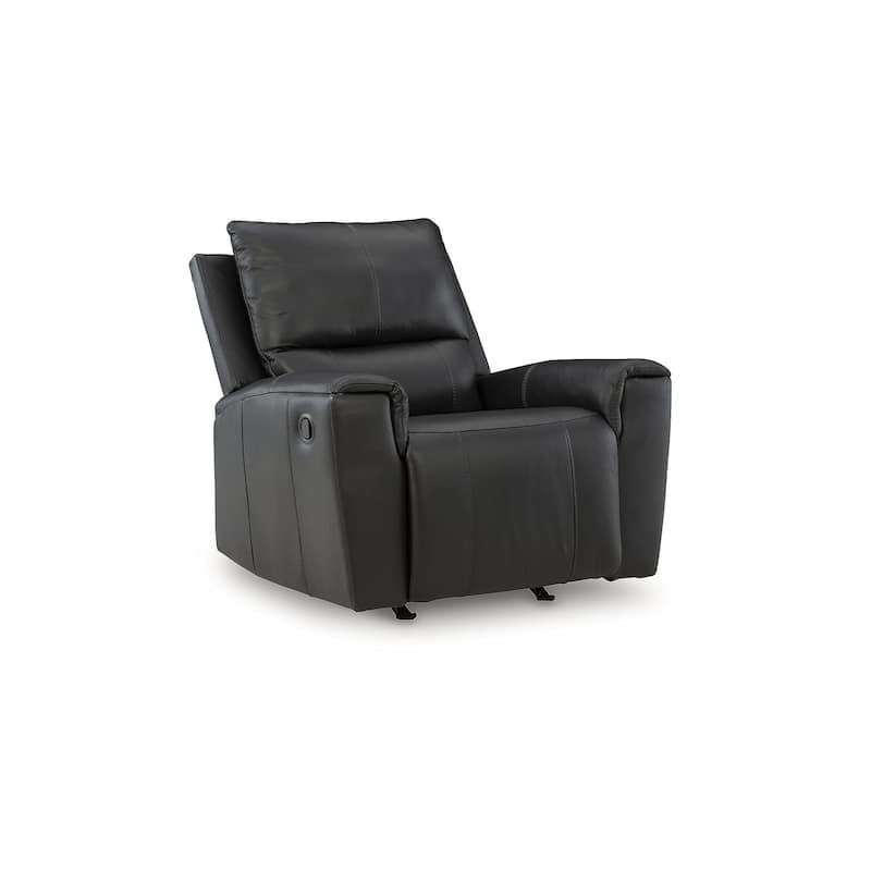 Signature Design by Ashley Glassmere Black Recliner