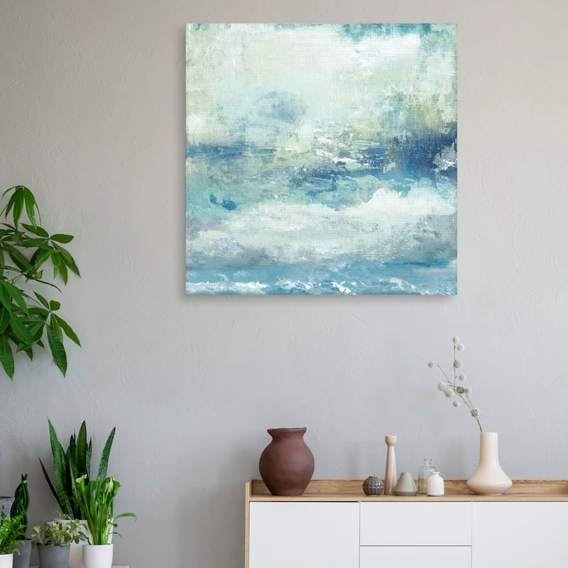 Topaz Cloudscape by Janet Tava Canvas Art Print