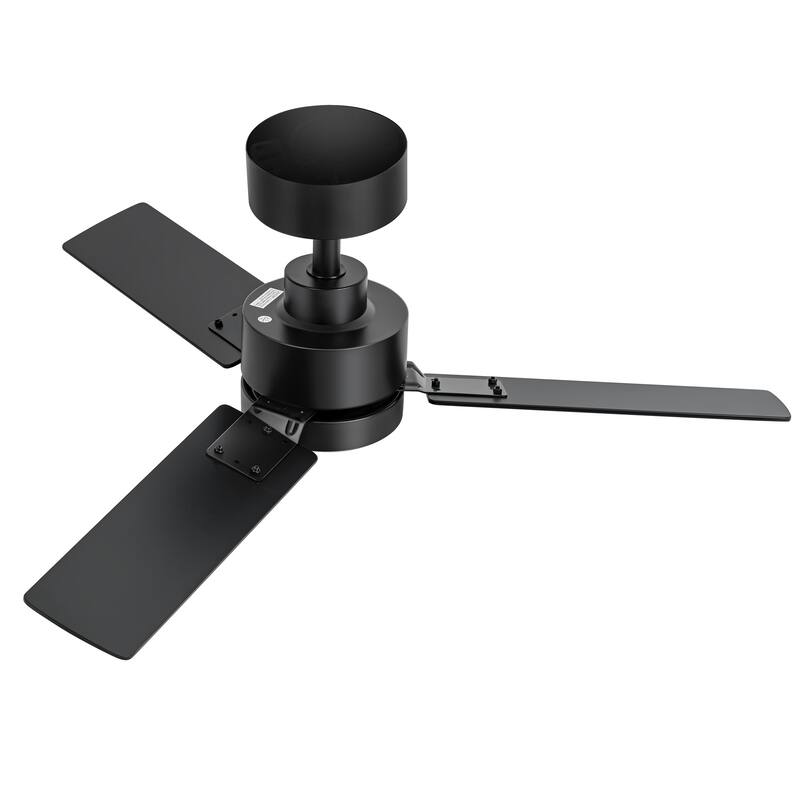 36/42/52-Inch Reversible 3/5-Blade Integrated LED Ceiling Fan with Light Remote
